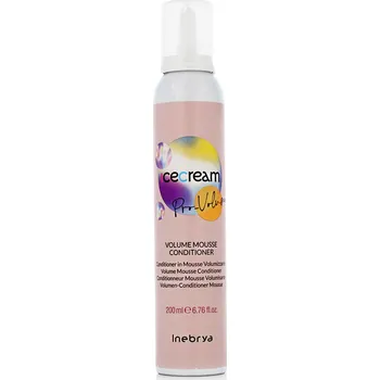 Inebrya Ice Cream Pro-Volume Mousse Conditioner pěnový kondicionér pro objem 200 ml unisex
