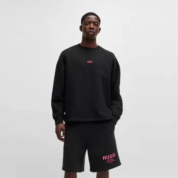 Pánská mikina Mikina Hugo Black 003 6992915 L