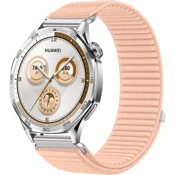 VSECHNONAMOBIL 131094 NYLON Univerzální řemínek pro chytré hodinky - šířka 18mm světle růžový