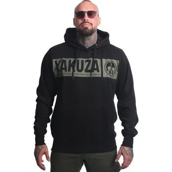Pánská móda Pánská mikina Yakuza Bleak Basic 27045 black velikost: XL