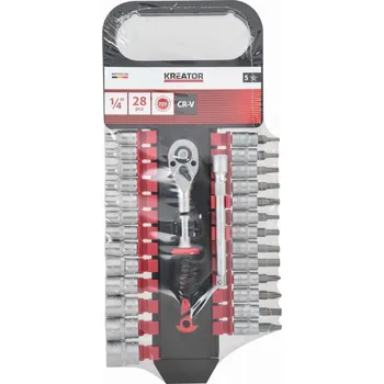 Kreator KRTH30108 - Gola sada 1/4" 28ks