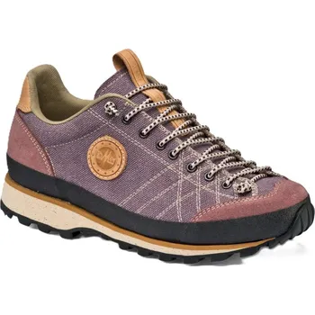 Dámská treková obuv obuv trekking nízká LOMER BIO NATURALE CANVAS, brownrose - 37,5