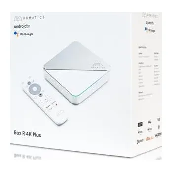 Satelitní přijímač Homatics Box R Plus Android TV / 4K / Android TV 11 / 4GB RAM / 32GB eMMC flash/WiFi 6