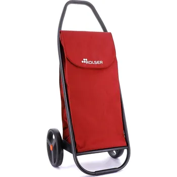 Cestovní taška Rolser Com MF 8 Black Tube, červená