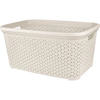 Koš na prádlo Koš na prádlo ORION Koš na prádlo 50l, krémová