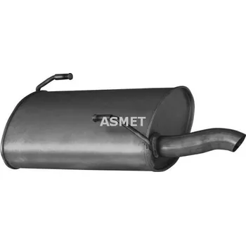 Tlumič výfuku Zadní tlumič výfuku ASMET 08.083