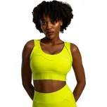 Dámská podprsenka GymBeam Strix Lunar Sports Bra Chartreuse L