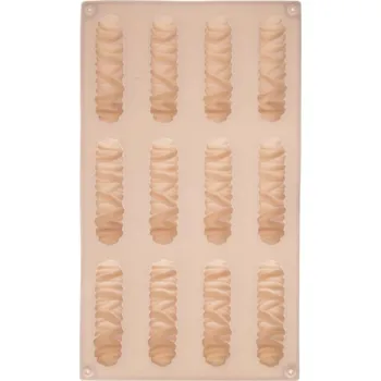 Nádoba na pečení ORION Forma silikon tyčinky kulaté 12 béžová/hnědá