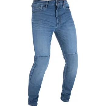 Moto kalhoty Oxford Original Approved Jeans AA Slim fit světle modré W30/L34