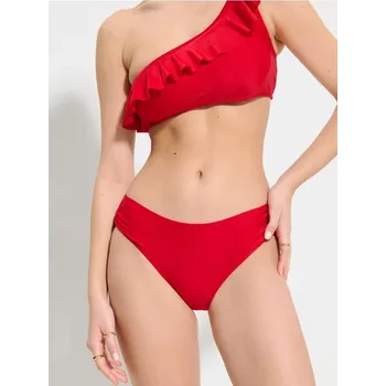Dámská móda Sinsay - Spodní díl bikin - červená - 785CX-33X - 785CX-33X-L