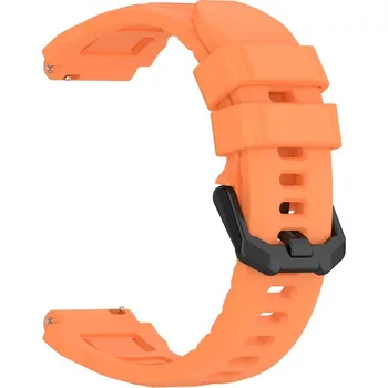 Ostatní příslušenství k chytrým hodinkám VSECHNONAMOBIL 131072 SILICONE Vyměnitelný řemínek pro Amazfit T-Rex 3 Pro 44mm oranžový