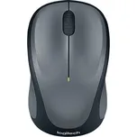 Logitech myš M235/ Bezdrátová/ Optická/ 1000dpi/ USB přijímač/ tmavě šedá (rtuť)
