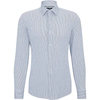 Pánská košile Košile Boss Blue 5346516 15.7 inch