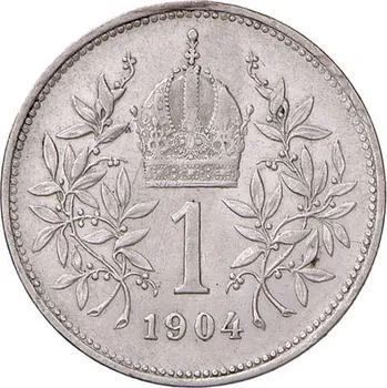 Stříbrná mince 1 korona Františka Josefa I.Rakouská ražba1916 | 5 g