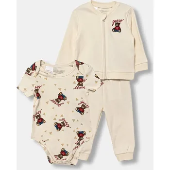 Kojenecká souprava Kojenecká tepláková souprava Guess H6RW02.KA6W4.PPY2 béžová 01X, vel. 55-62