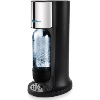 Výrobník sody VÝROBNÍK SODY Černý sifon na sodovou vodu, přístroj na výrobu sodovky