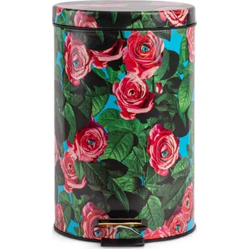 Odpadkový koš Seletti, Odpadkový koš Toiletpaper Roses 39,5 cm - Formadore