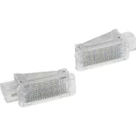 LED osvětlení interiéru VW, Audi, Seat, Škoda, Lamborghini, červené 961vw03red