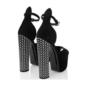 Dámská móda PHILIPP PLEIN Sandály 26611 Černá 37