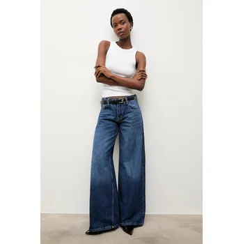 Dámské džíny Džíny Answear.LAB sng.zdn3.tok modrá 55X, vel. S