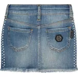 PHILIPP PLEIN Džínová sukně 28121 Světle modrá Comfort Fit 10