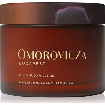 Tělový peeling Omorovicza Gold Sugar Scrub cukrový peeling pro jemné čištění a výživu pokožky 200 ml
