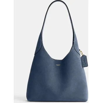 Semišová kabelka Coach Brooklyn CW637 modrá 55X, vel. ONE SIZE