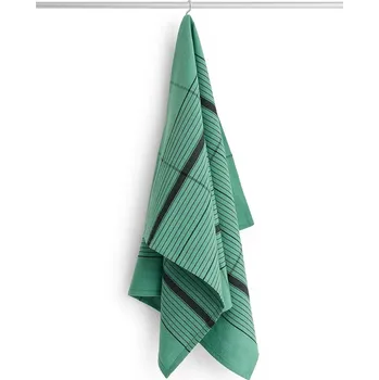 Utěrka Kuchyňská utěrka s přídavkem lnu HAY Linear 52 x 80 cm AE746.E494.AB80 zelená 77X