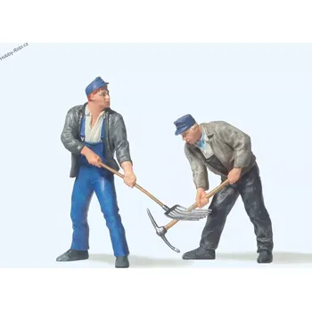 Modelová železnice Postavičky Traťováci G - Preiser 45007 (Zahradní železnice)