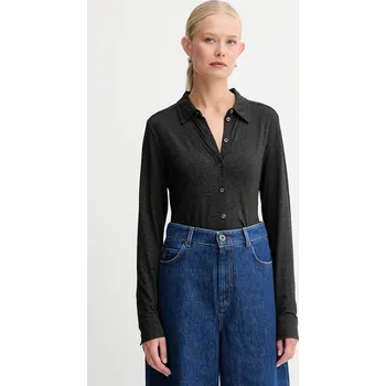 Pánská košile Košile Marc O'Polo 509205252505 šedá 90X, vel. M