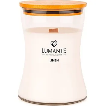 Svíčka LUMANTE Linen 397 g