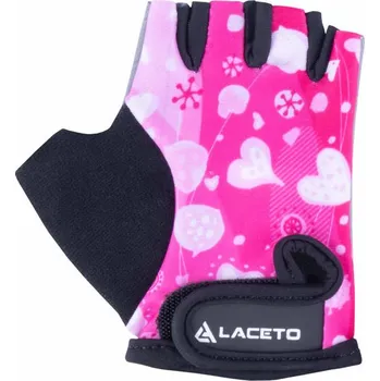 Cyklistické rukavice LACETO HEART-XS