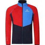 PROGRESS Progress GLACIER pánská funkční sportovní mikina, červená/modrá velikost XXL