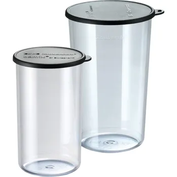 Sada nádob s víčky Bamix 400 a 600 ml