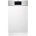 Vestavná myčka nádobí AEG FEE73407ZM / 9 sad nádobí / šířka 45 cm