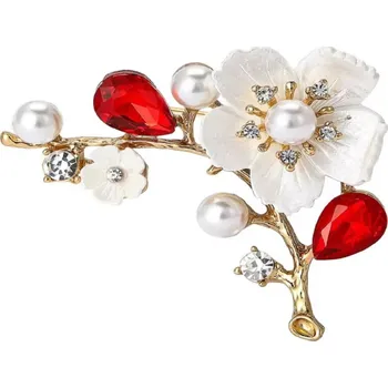 Brož Gaira Brož Květ 35780, Barva červená