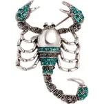 Gaira® Brož 312941 Štír ♏, Barva stříbrná