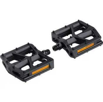 Pedál na kolo pedály FORCE EDGE kuličková ložiska, černé