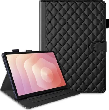 Pouzdro na tablet VSECHNONAMOBIL 131031 LATTICE Klopný obal pro Samsung Galaxy Tab S11 černý