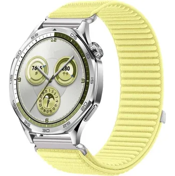 Příslušenství k chytrým hodinkám VSECHNONAMOBIL 131100 Nylon Univerzální řemínek pro chytré hodinky - šířka 18mm žlutý
