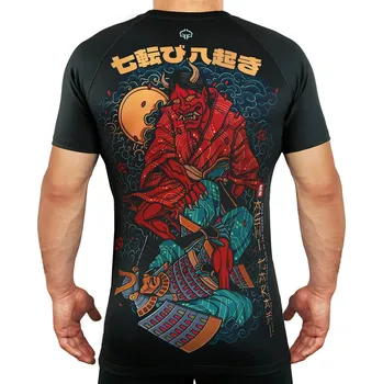 Rashguard Rashguard Ground Game ASHI GARAMI - krátký rukáv Velikost: M