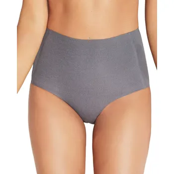 Kalhotky Vysoké bezešvé kalhotky Selmark 10603 grafit velikost S-34/36