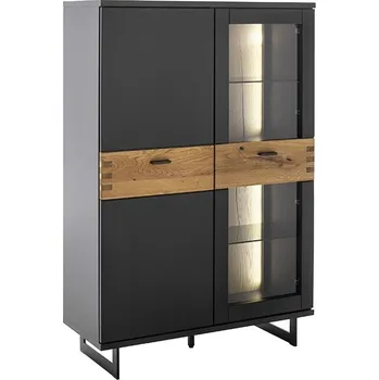 Komoda CESENA (typ 22) grafit/dub divoký