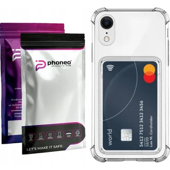 Pouzdro na mobilní telefon Zadní Kryt Phoneo pro Apple iPhone XR bezbarvý