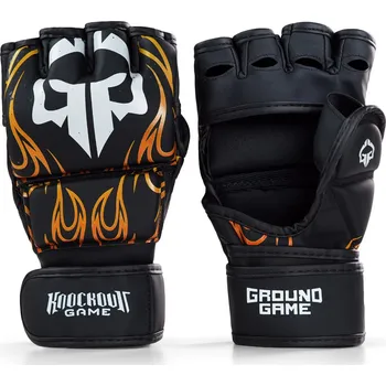 MMA rukavice MMA rukavice Ground Game FLAMES Velikost: +XXL