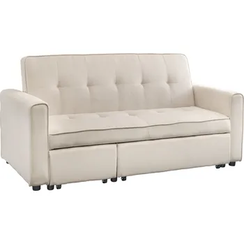 Pohovka Rozkládací pohovka SMART 180 CM béžová manšestr