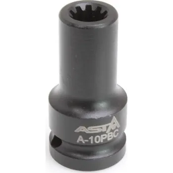 Ruční nářadí Klíč - nástrčná hlavice 1/2" 11,5 mm 10hranná, na brzdy PORSCHE - ASTA