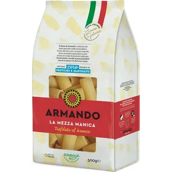 Těstoviny mezza manica 500 g, ARMANDO