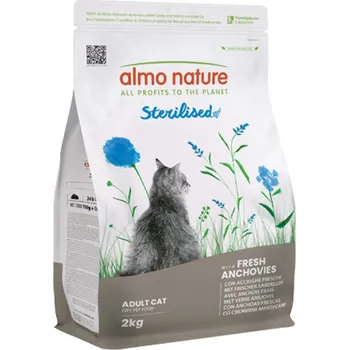 Krmivo pro kočku Almo Nature Sterilised - pro kastrované kočky s ančovičkami 2kg