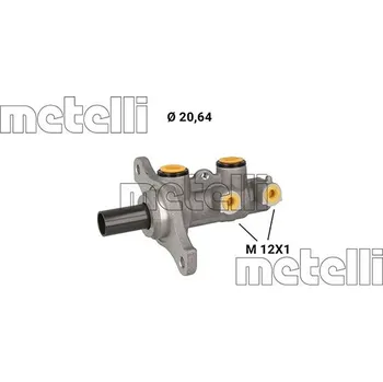 Brzdový válec Hlavní brzdový válec METELLI 05-1291